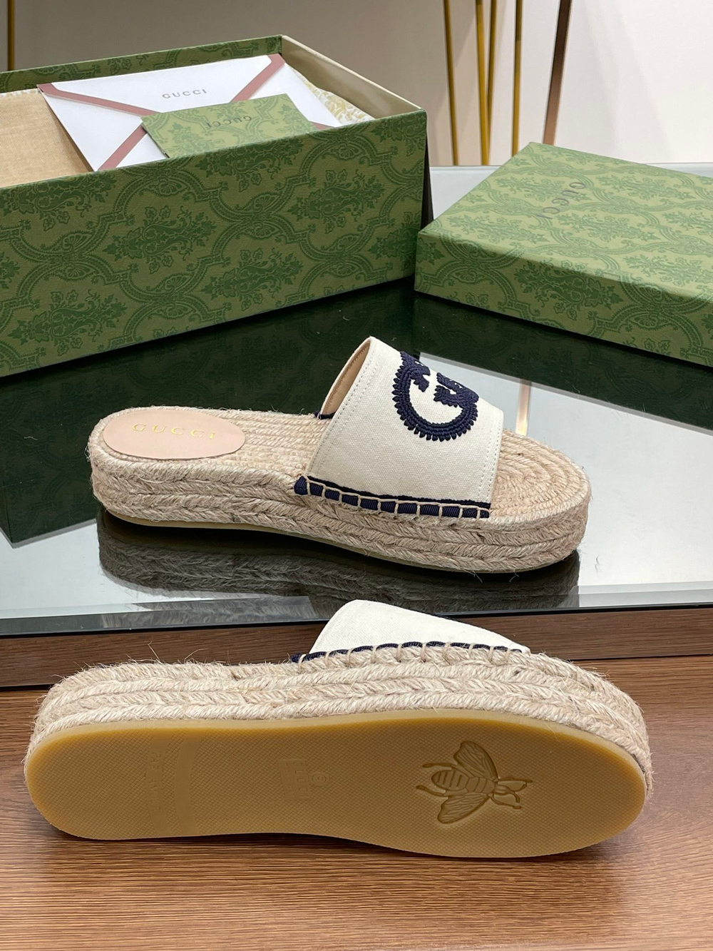 Gucci Espadrille Slide