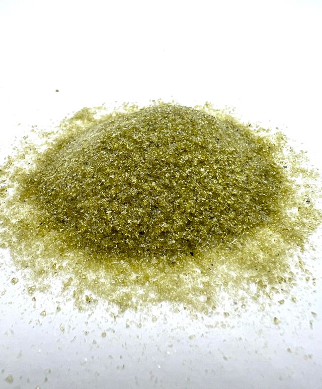 Стеклянная крошка Оливковая фракция 0.3