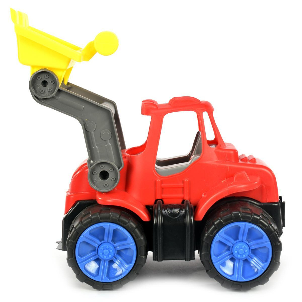 Пластмассовая игрушечная машина "Большой трактор" (20*10*11 см), сетка