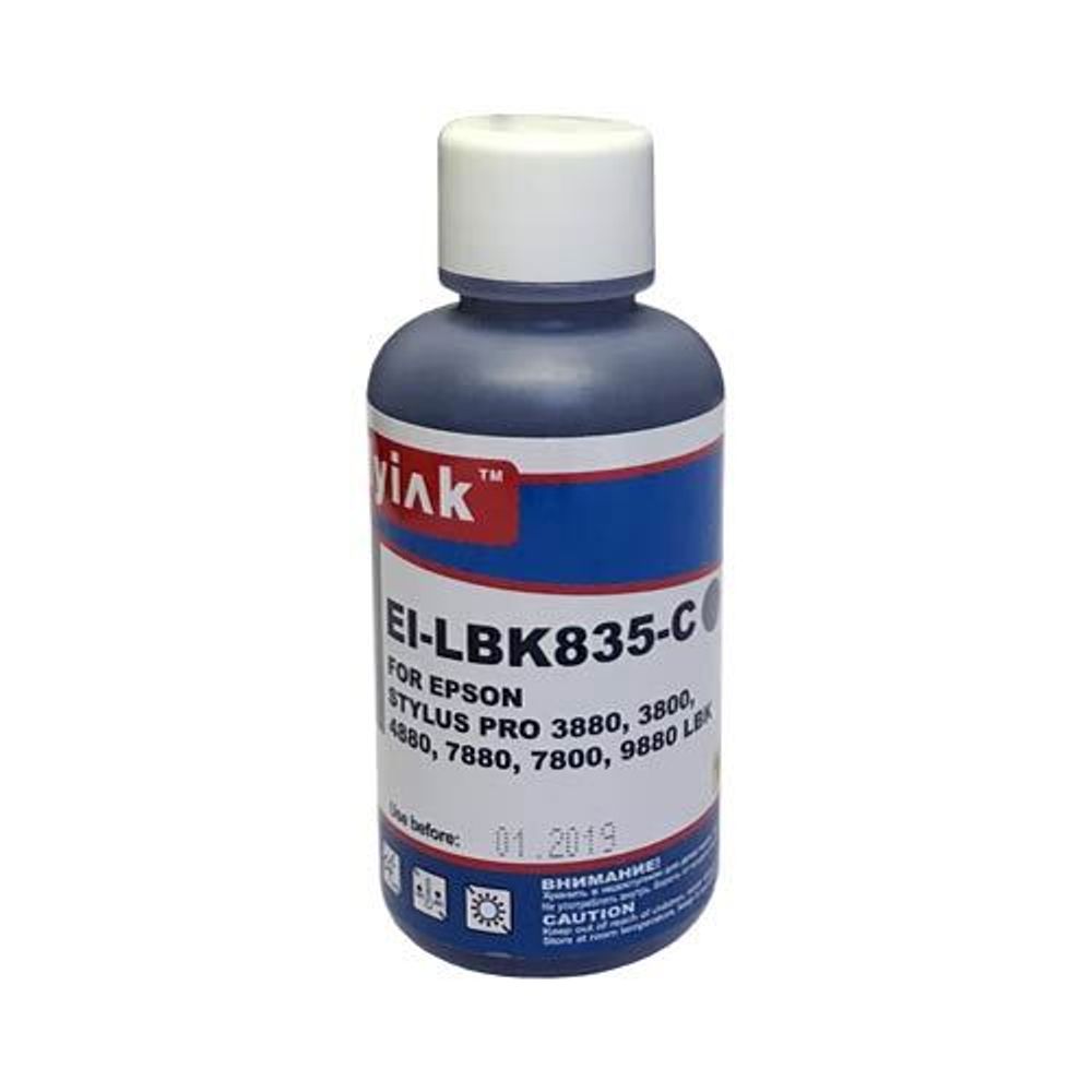Чернила для EPSON Pro R2400/2880/3800/7880/9880 (100мл, light black, Pigment) EI-LBK835 EverBrite™ MyInk