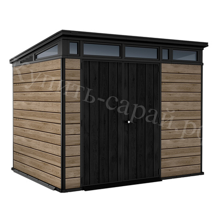 Садовый сарай Keter Signature Pent 9x7 ashwood