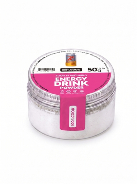 Энергетик Ароматизатор пищевой (порошок), 100%COOK, 50 г