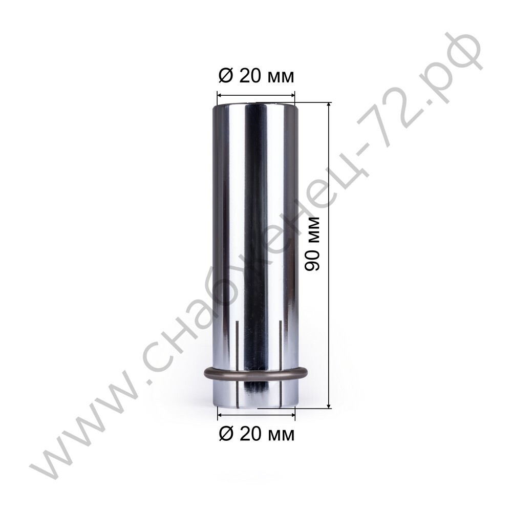 FoxWeld Сопло MIG-40 д.21мм цилиндр. (145.0046/MC0268, пр-во FoxWeld/КНР)