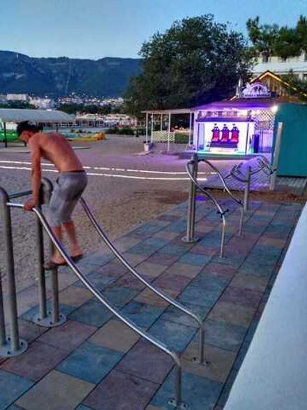 УТЭ-034П Брусья восходящие