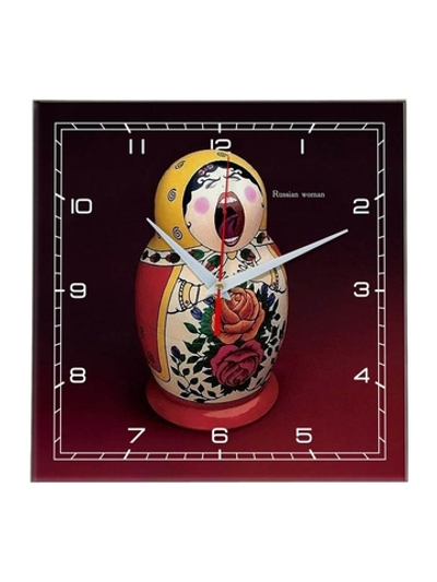 Настенные часы matreshka Декор для дома, подарок