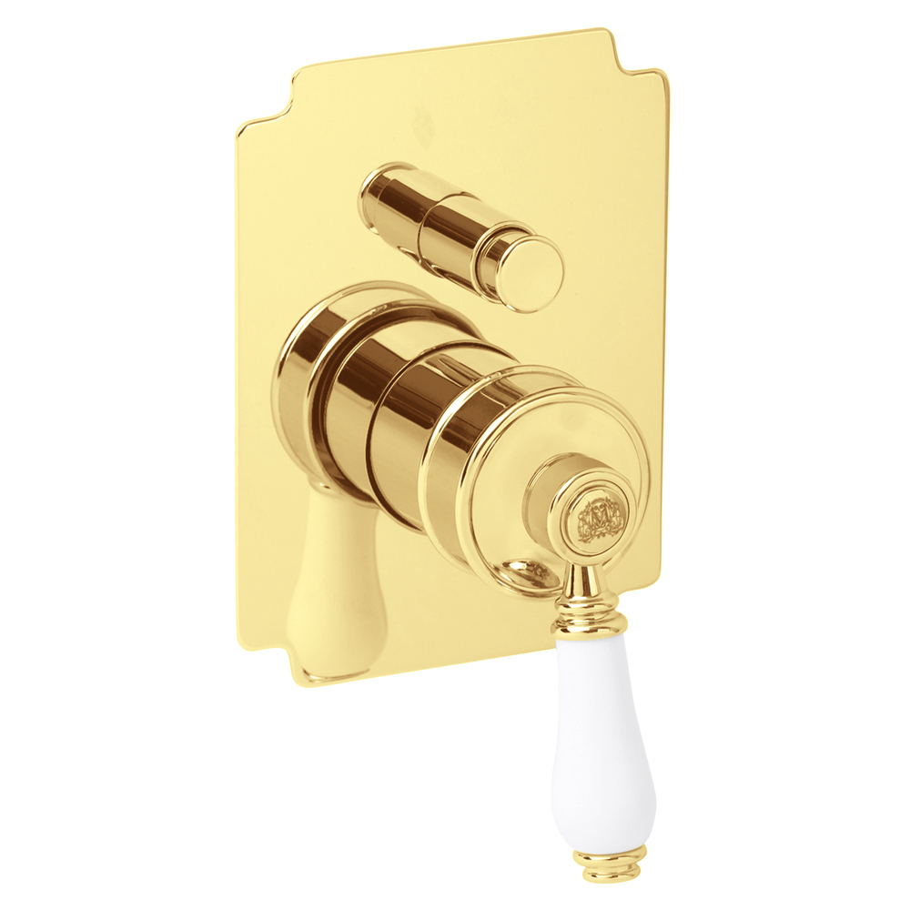 Смеситель для ванны/душа встроенный Migliore Ermitage 18631 золото купить