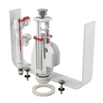 Арматура к смыв. бачку 2-х Кноп. Alcadrain хр.кн. ниж.подв унив колонка, лат. штуцер SA08ASK 1/2"