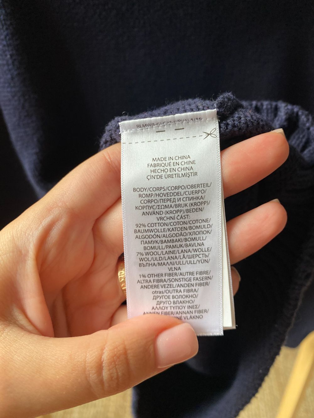 Хлопковый свитер Ralph Lauren, 128