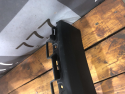 Юбка заднего бампера Kia Rio 4 X 20-нв Б/У Оригинал 86612H0900