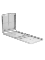 Стол складной Nisus трехсекционный 180х60х70 (АЛЮМ) без чехла (Т-N-625-A)