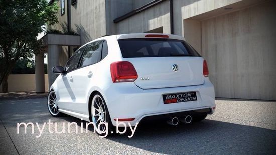 Диффузор заднего бампера для VW Polo 5 6R GTI
