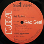 Tomita / Clair De Lune (LP)