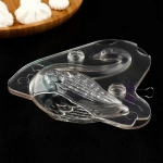 Молд кондитерский «Лебедь» 3D, 11х10 (пластик)