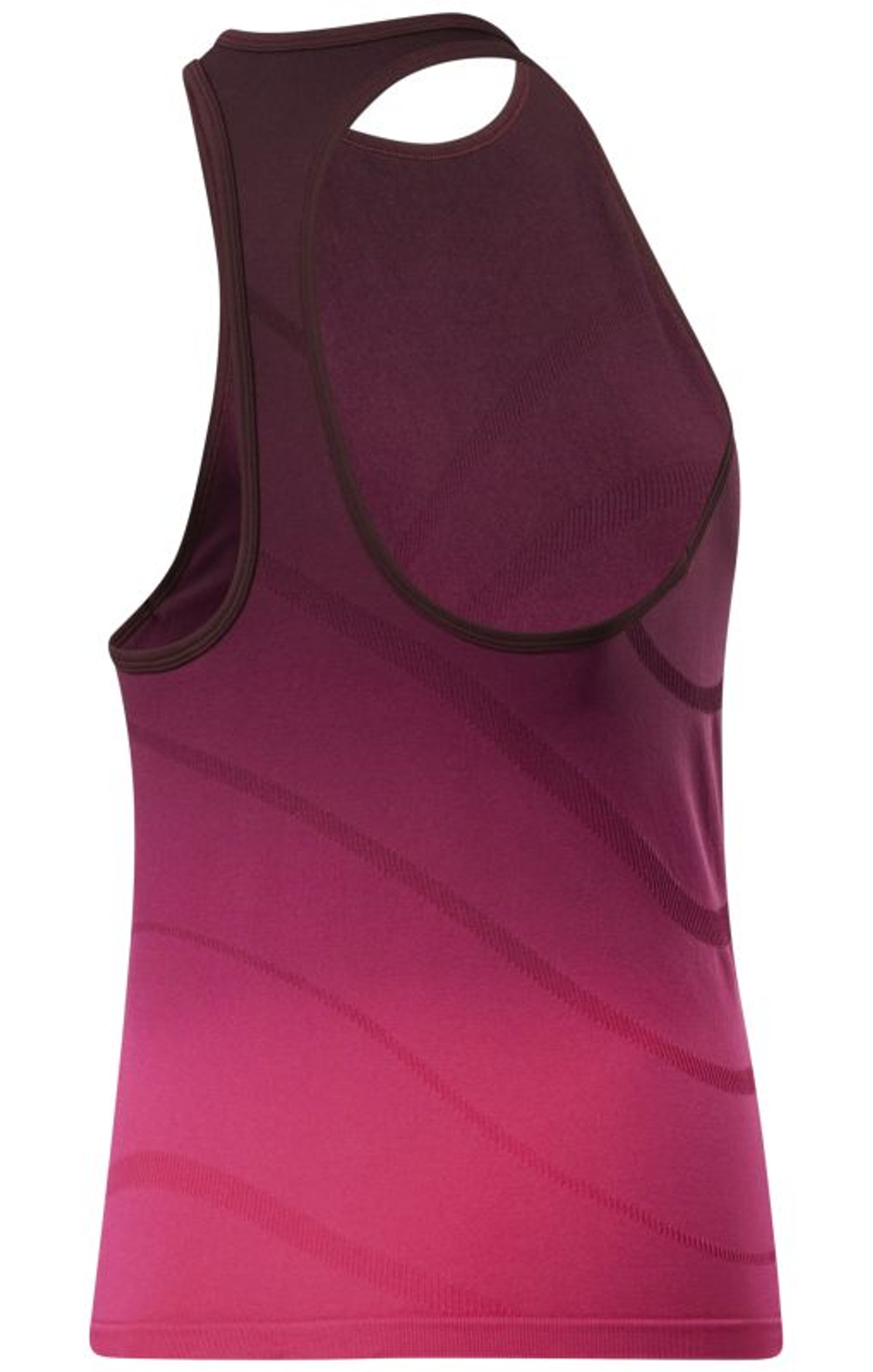 Топ теннисный Reebok United By Fitness Seamless Tank Top W - maroon/pursuit pink