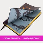 Ежедневник недатированный А5 (138х213 мм), BRAUBERG VISTA, под кожу, гибкий, 136 л., "Dreamcatcher", 111996