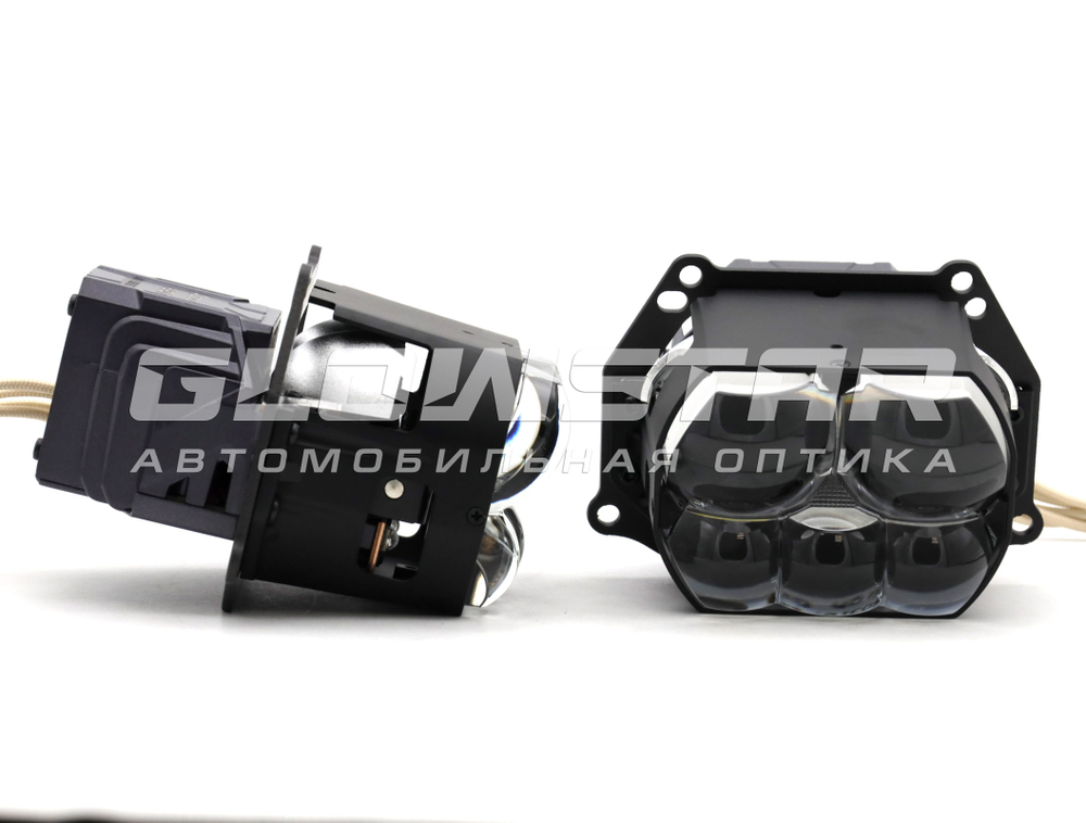 Билед модули Aozoom FLPD-17-01 3.0 дюйма, 12V 60/94W, 5100/7500Lm (комплект, 2шт)