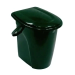 Ведро-туалет 24л. Зеленый 0,38,35х0,43м