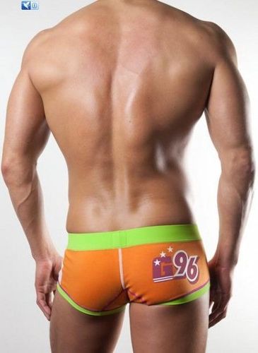 Мужские трусы хипсы Superbody Crazy Orange Hip Boxer