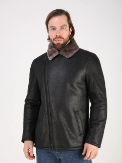 Дубленка зимняя натуральная куртка косуха