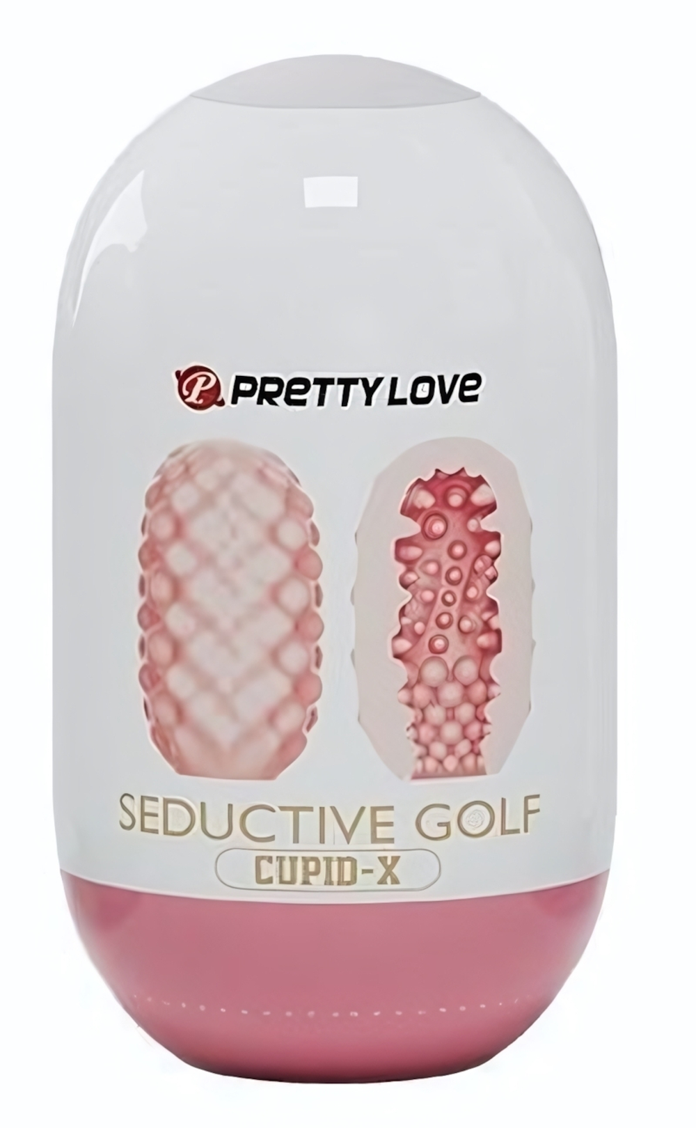 Розовый мастурбатор-яйцо Seductive Golf (Цвет: розовый)