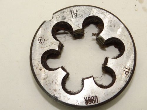 Плашка дюймовая 7/8" ТР  d=65мм