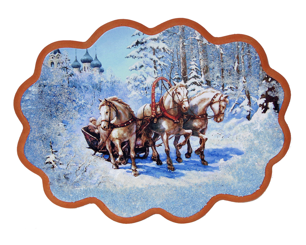 Русская тройка зима артикул 10195
