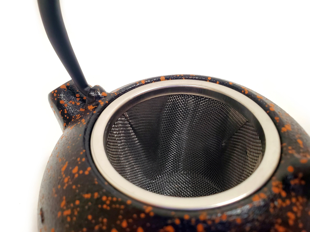 308001.1 Чайник ЮЖНАЯ ЯПОНИЯ "Поросенок" с ситом, 325мл, чугун