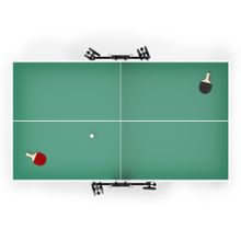 Теннисный стол UNIX Line Compact indoor 18mm MDF (Green)