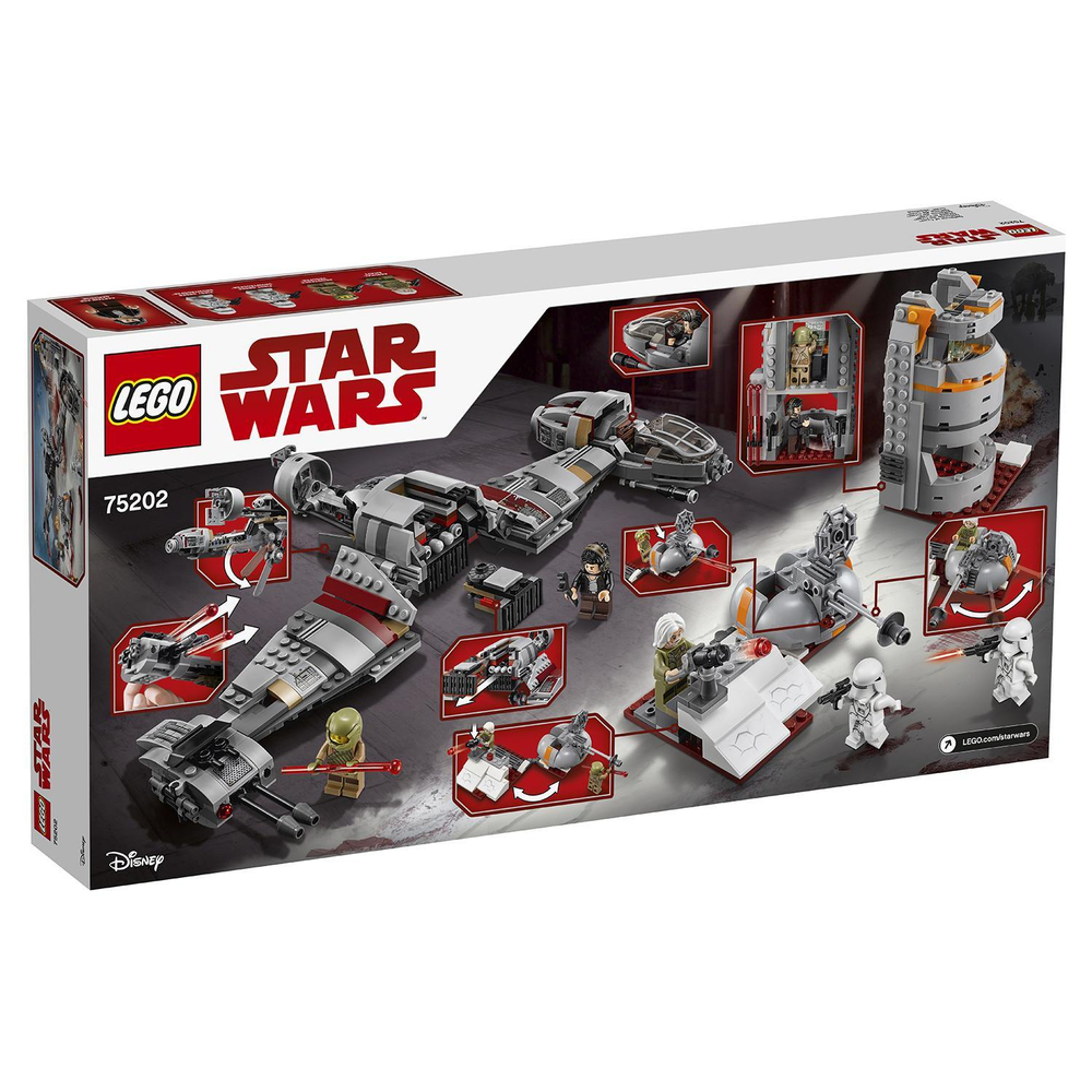 LEGO Star Wars: Защита Крайта 75202 — Defense of Crait — Лего Звездные войны Стар Ворз