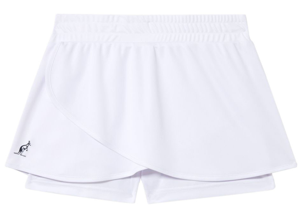 Теннисная юбка Australian Short Ace With Skirt - bianco