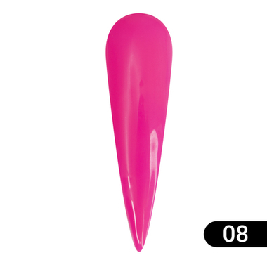 Цветная неоновая база Global Fashion, 8 мл, 08