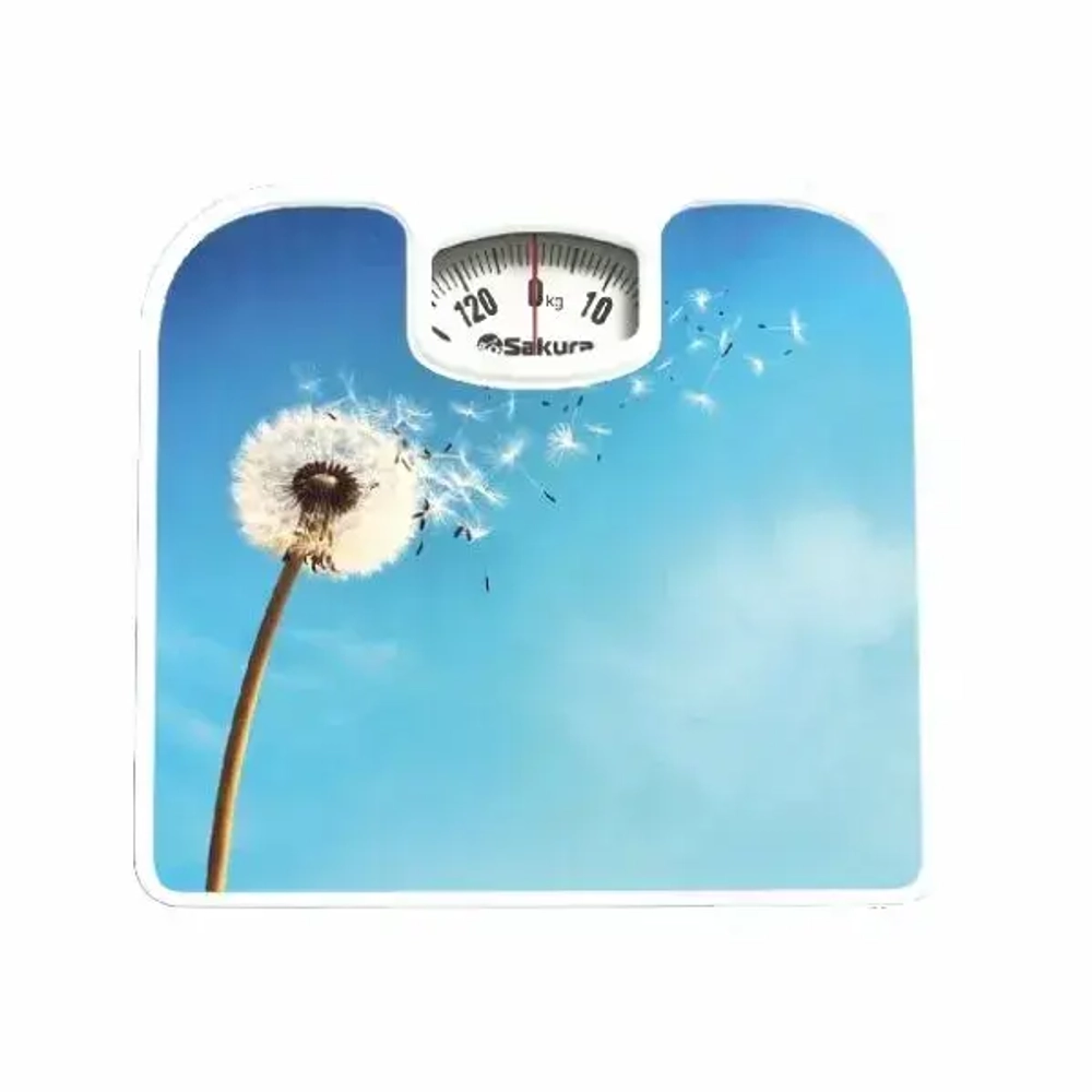 Весы напольн SA-5000-10 130кг мех одуванчик