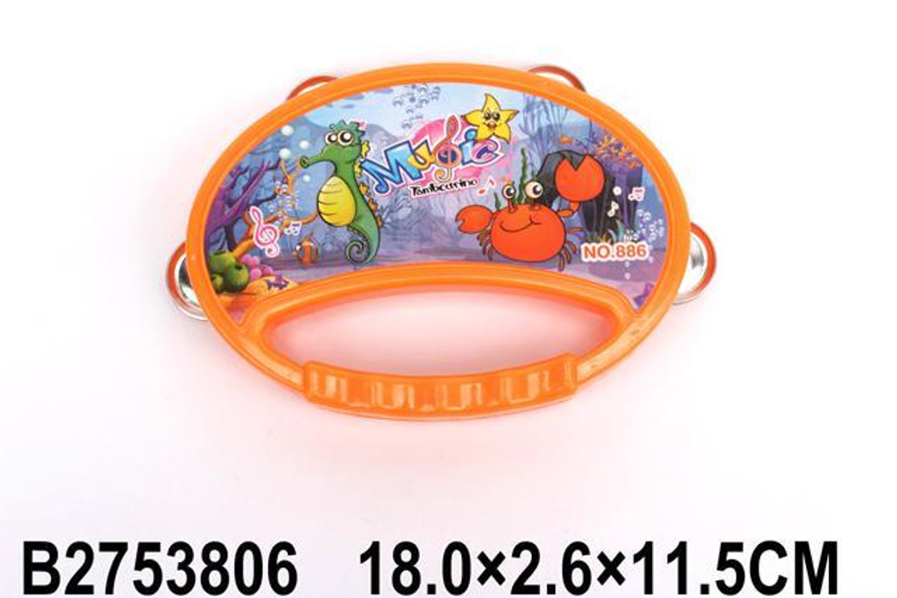 Бубен 16см, пакет 886B