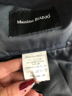 Пиджак Massimo Biadjo классический, маркировка 176-100-88, визуально на 50 размер