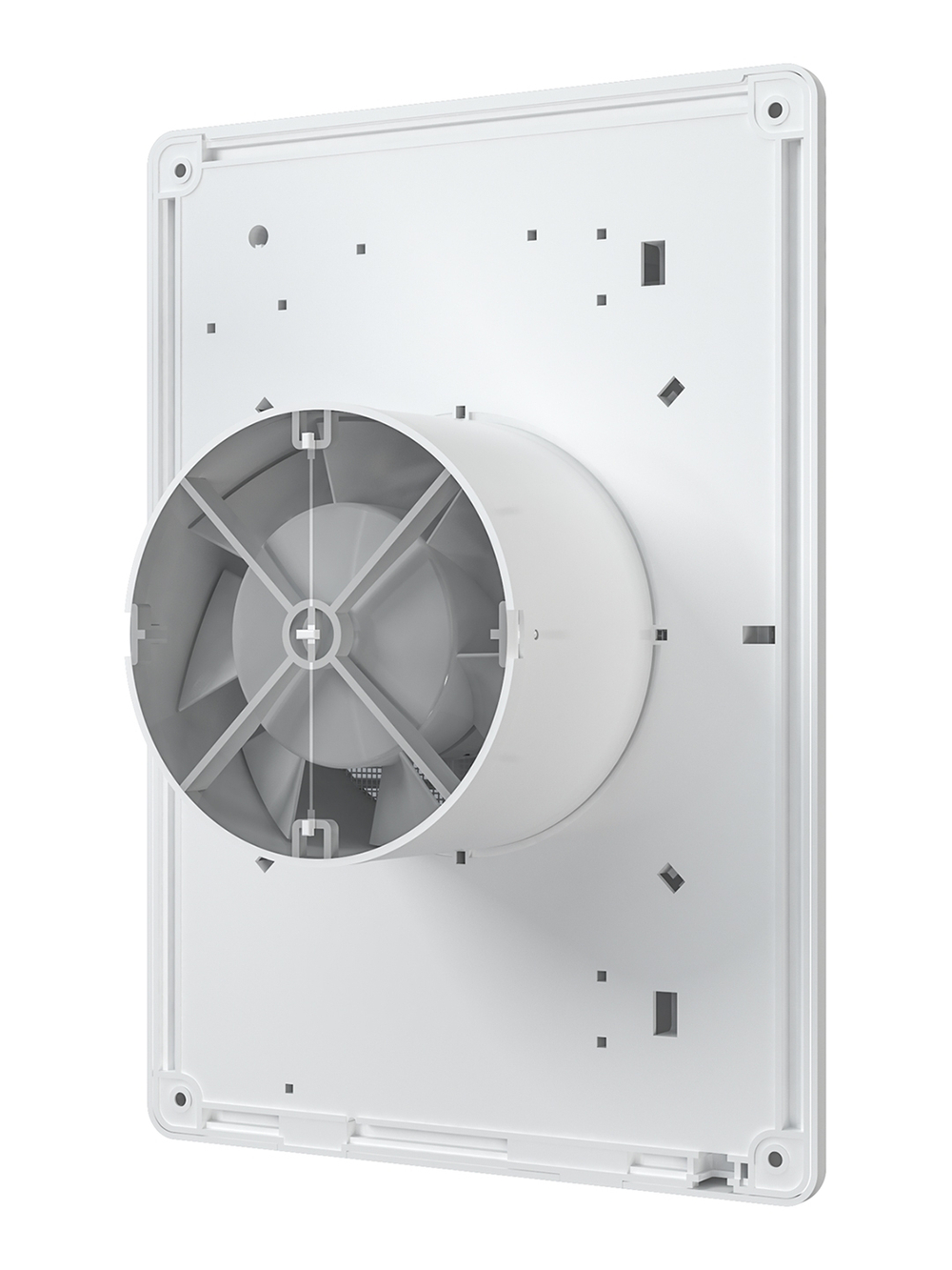 Вентилятор накладной STANDARD D125 сетка обр.клапан ET ERA