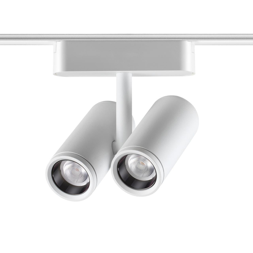 359109 SHINO NT23 186 белый Трековый светильник для низков. шинопровода IP20 LED 4000K 2*8W 48V 1360Лм SMAL