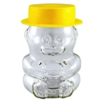 Банка стеклянная для мёда 275мл «Мишка»