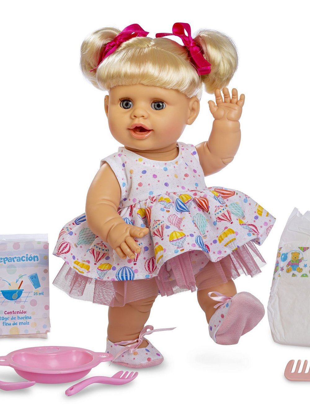 Кукла Berjuan виниловая 38см Susu interactivo в наборе (6008)