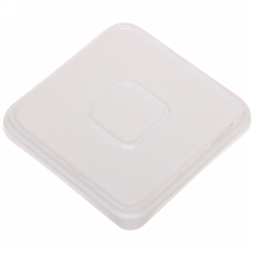 Тарелка керамическая «Райский сад» 15*15*2см, белая