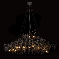 10067/1500 BK Подвесная люстра LOFT IT Bijout