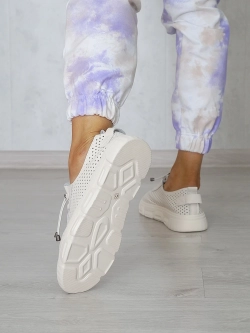 Кроссовки женские летние натуральная кожа