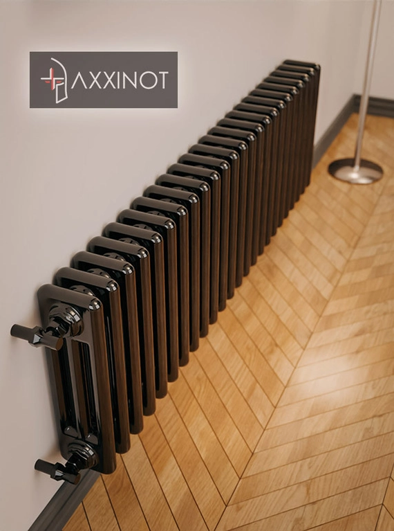 Axxinot Sentir 3037 - трехтрубный трубчатый радиатор высотой 370 мм, боковое подключение