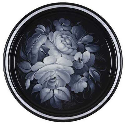 Zhostovo metal tray A5D070425253