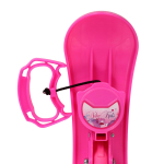 Снегокат "Ника-кросс", Бабочки (Белый каркас)