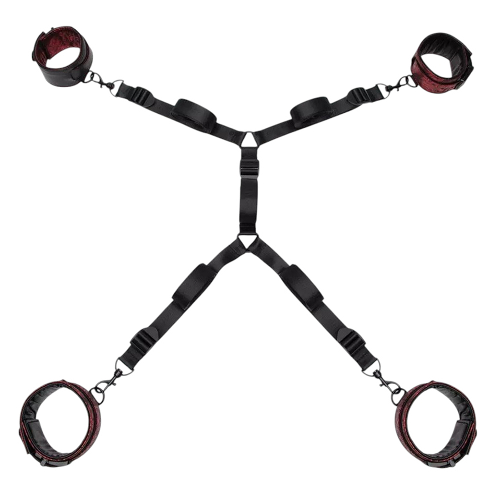 Набор для фиксации ограничения движений Fifty Shades of Grey Sweet Anticipation Restraint Set Red