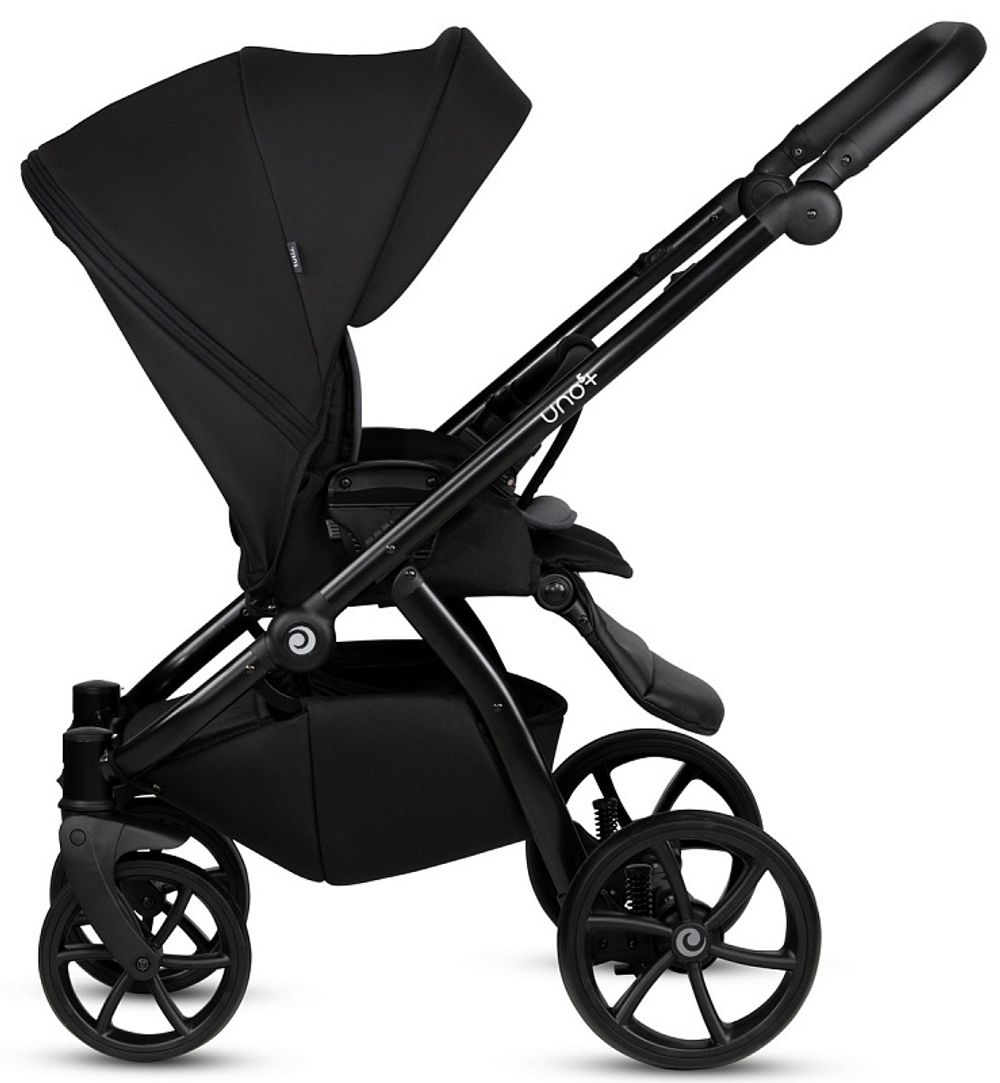 Детская коляска Tutis Uno 5 Plus Essential collection 3 в 1 1402100 Charcoal