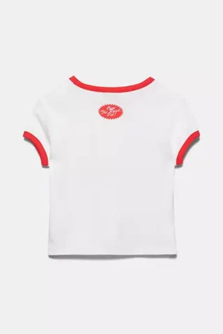 PULL&BEAR Футболка с принтом Cars, цвет льда