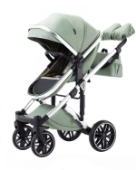 Детская коляска Luxmom F2A 2в1 (зеленый)