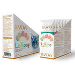 Лакомство Ranova для кошек сублимированное на палочке микс вкусов: козье молоко*3; клюква*3; тыква*3; черника*3; ячмень*3, 1,4 г х 15 шт