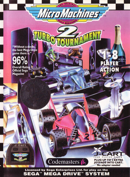 Картридж Micro Machines 2: Turbo Tournament (Sega Mega Drive)